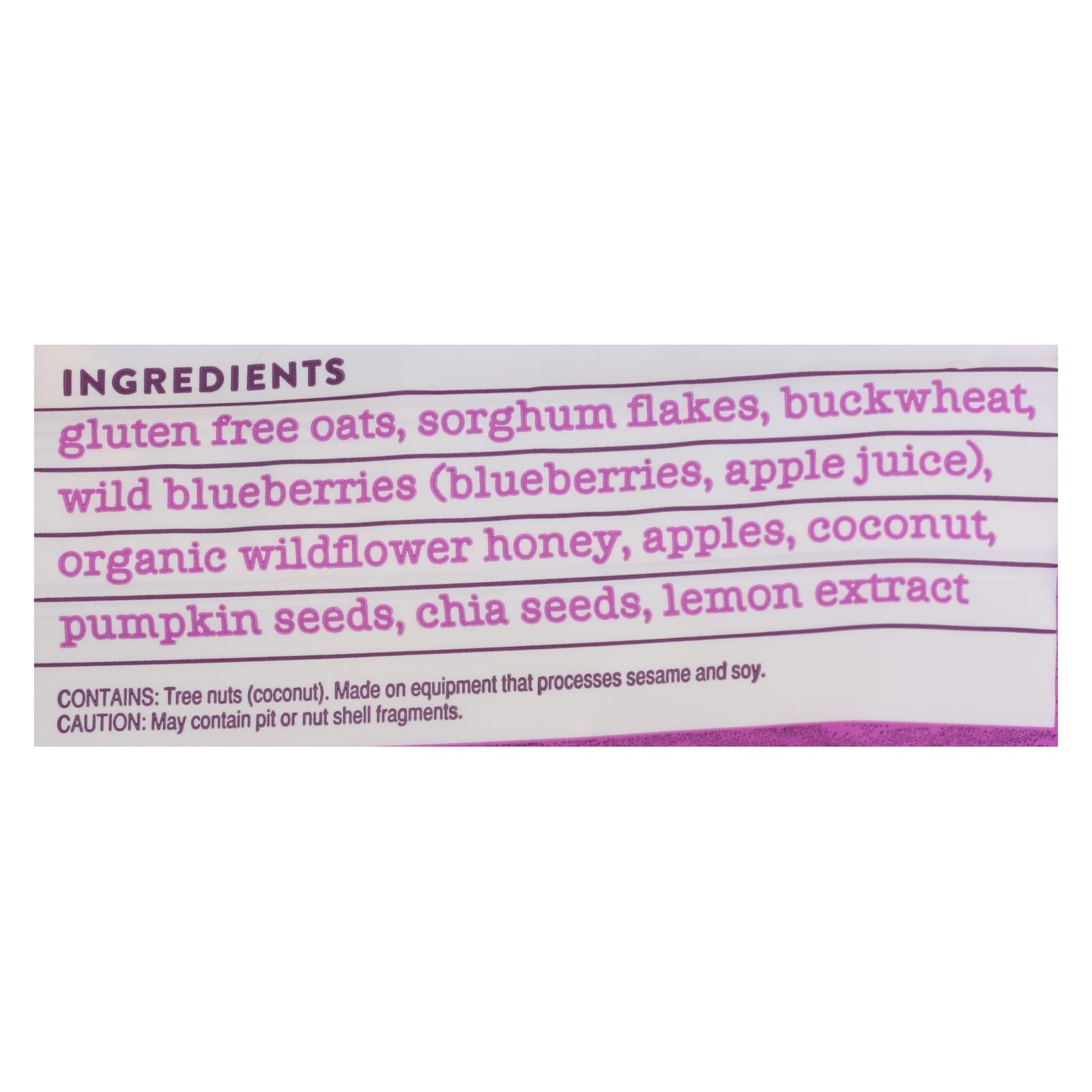 Seven Sundays Muesli - Blueberry Chia Buckwheat - Case Of 6 - 12 Oz. - GreatEagleInc
