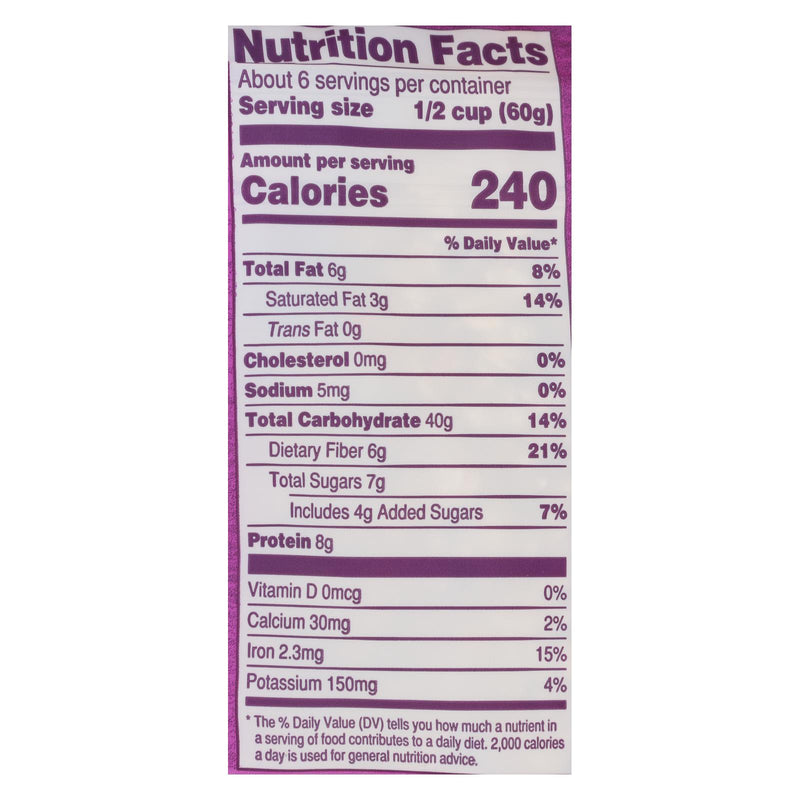 Seven Sundays Muesli - Blueberry Chia Buckwheat - Case Of 6 - 12 Oz. - GreatEagleInc