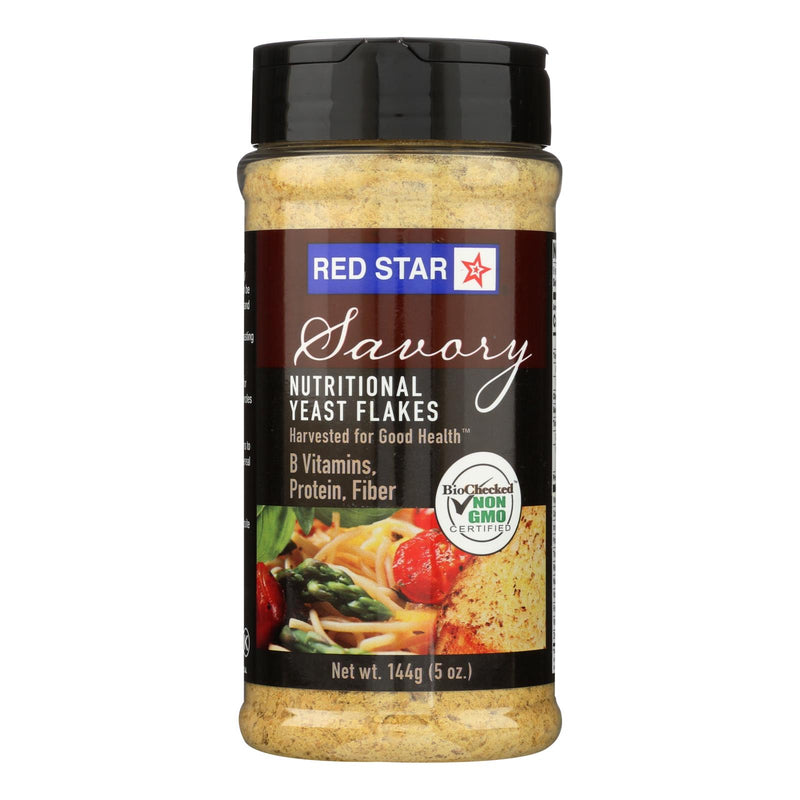 Red Star Nutritional Yeast Vegetarian Support Formula - Yeast Flakes - Mini - Case Of 6 - 5 Oz. - GreatEagleInc