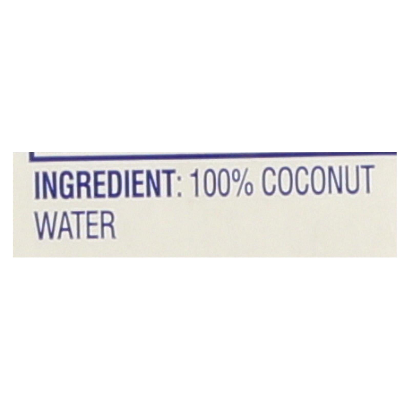 C2o - Pure Coconut Water Pure Coconut Water - Original - Case Of 12 - 33.8 Fl Oz - GreatEagleInc