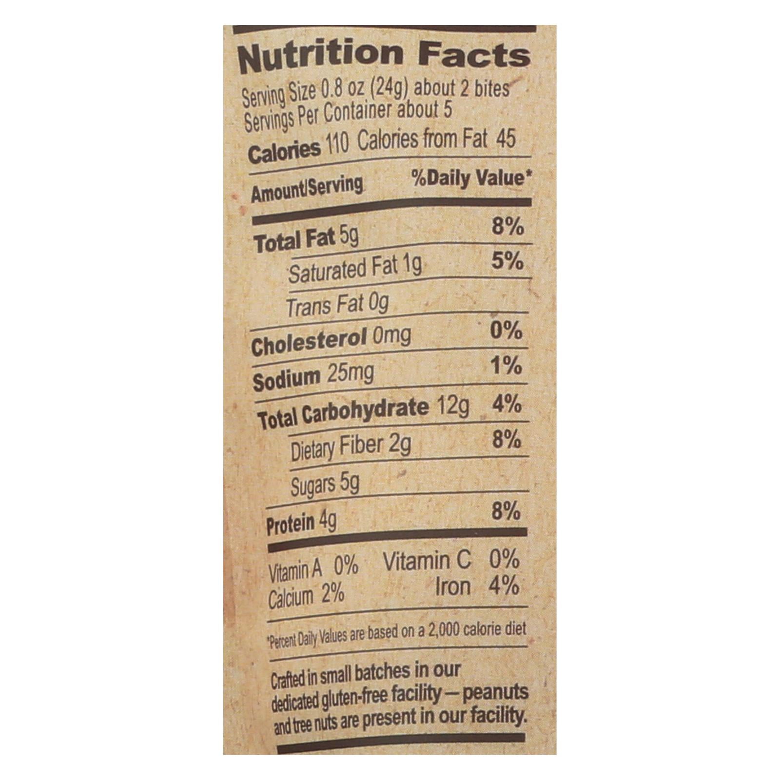 The Gfb Dark Chocolate Peanut Butter Bites  - Case Of 6 - 4 Oz - GreatEagleInc