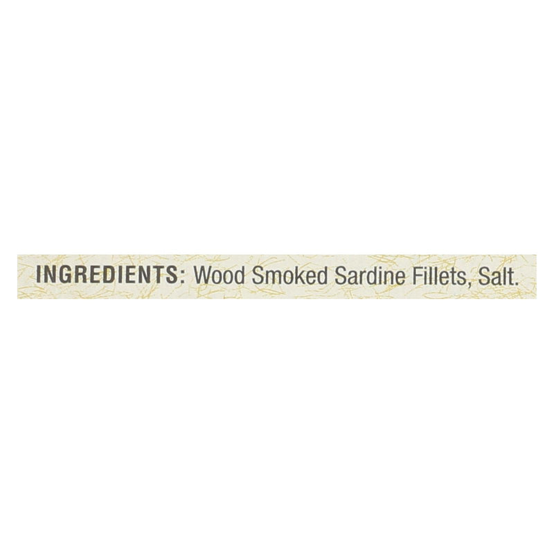Bar Harbor - Smoked Sardine Fillets - Case Of 12 - 6.7 Oz. - GreatEagleInc