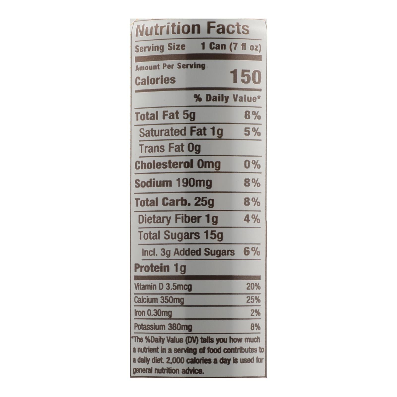 Rise Brewing Co. Mocha Latte Nitro Cold Brew Coffee, Mocha Latte - Case Of 12 - 7 Fz - GreatEagleInc