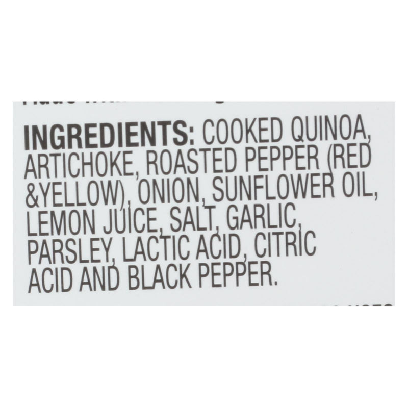 Cucina And Amore - Quinoa Meals - Artichoke And Roasted Pepper - Case Of 6 - 7.9 Oz. - GreatEagleInc