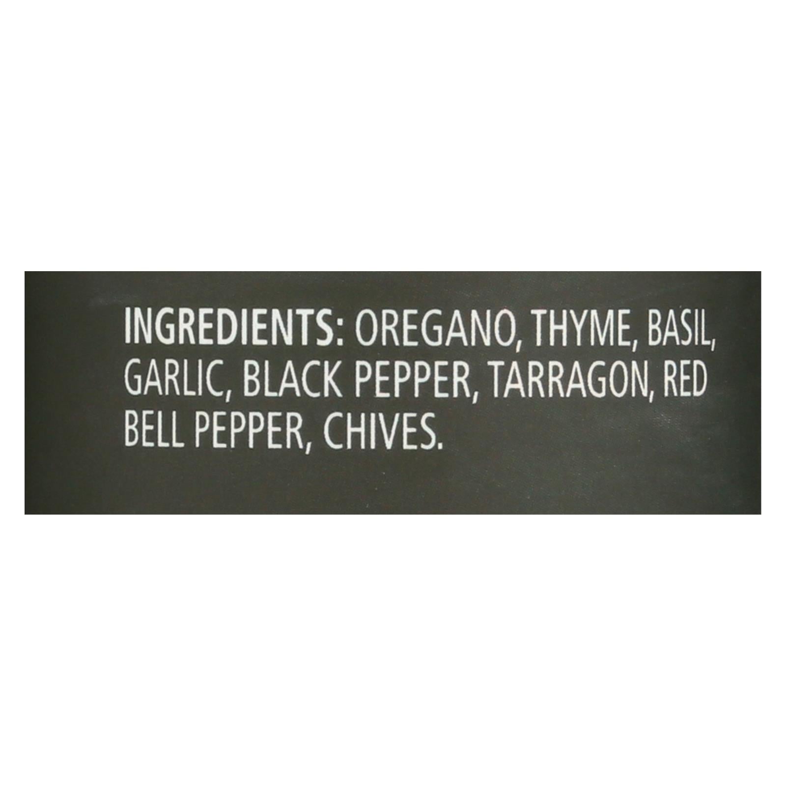 Frontier Herb International Seasoning - Herbs Of Italy - Salt Free - .80 Oz - GreatEagleInc