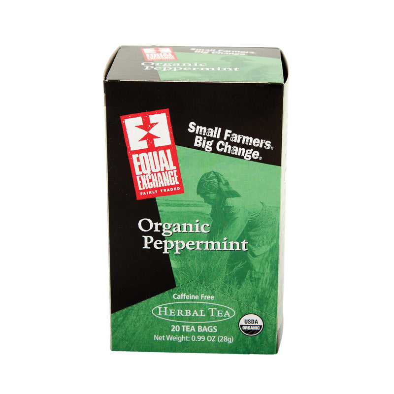 Equal Exchange Organic Peppermint Tea - Peppermint Tea - Case Of 6 - 20 Bags - GreatEagleInc