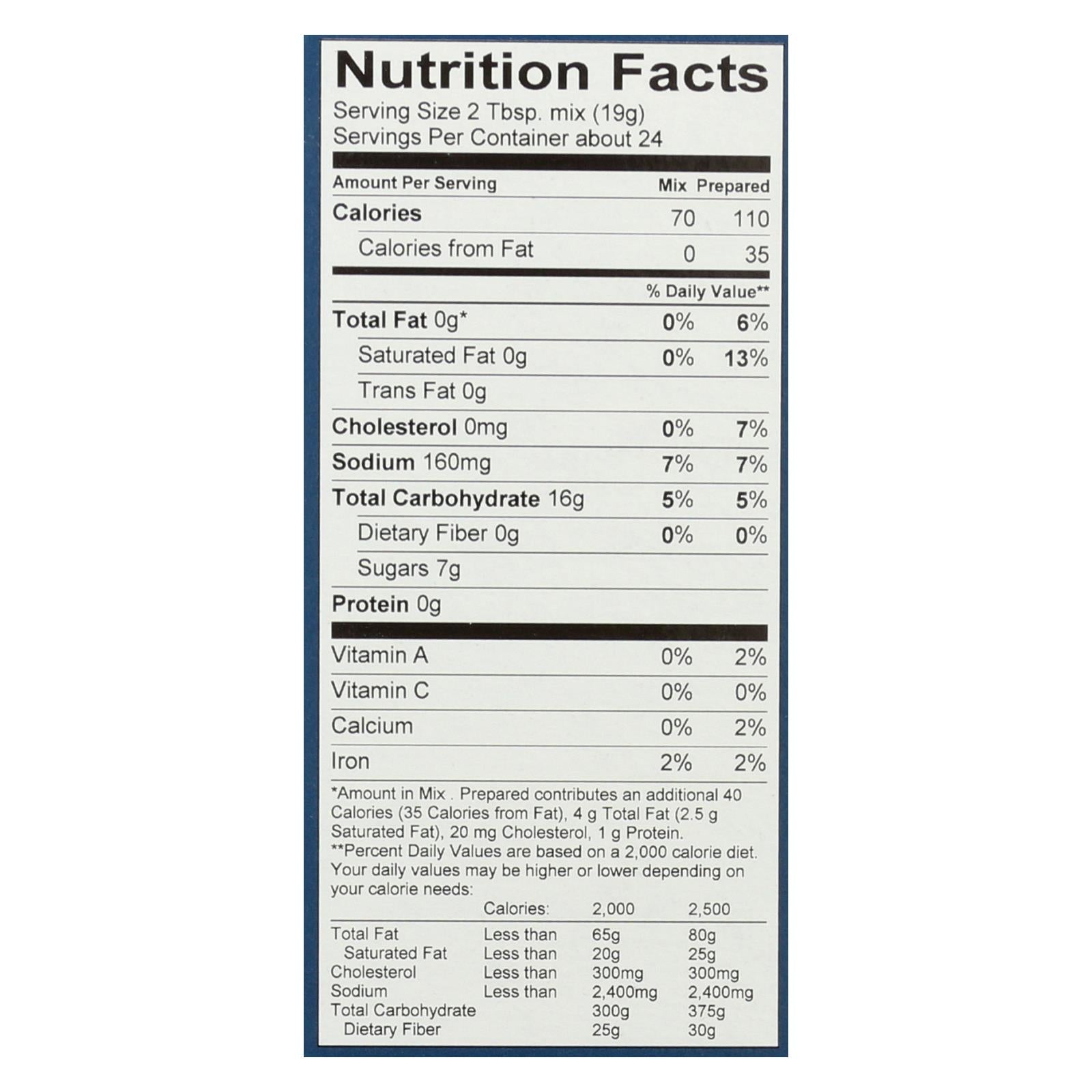 King Arthur Cookie Mix - Case Of 6 - 16 Oz. - GreatEagleInc