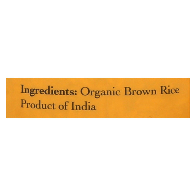 Lotus Foods Organic Rice - Brown Basmati - Case Of 6 - 30 Oz - Eco-Friendly Home & Grocery