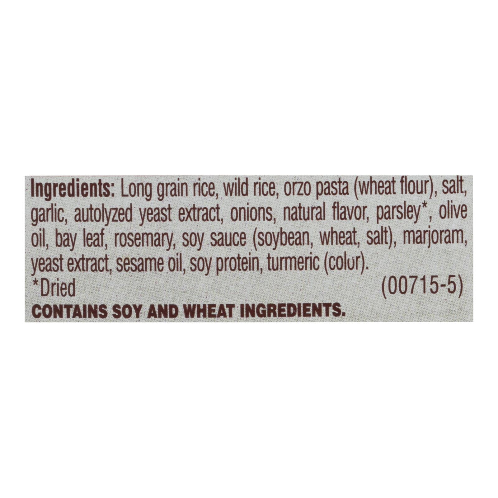 Near East Long Grain & Wild Rice - Garlic - Case Of 12 - 5.9 Oz - GreatEagleInc