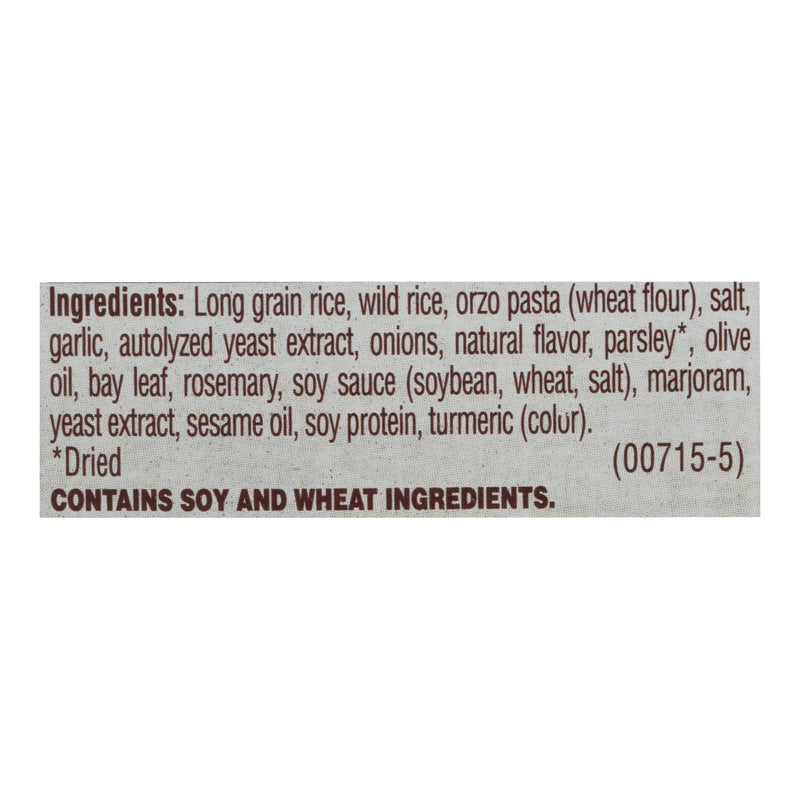 Near East Long Grain & Wild Rice - Garlic - Case Of 12 - 5.9 Oz - GreatEagleInc