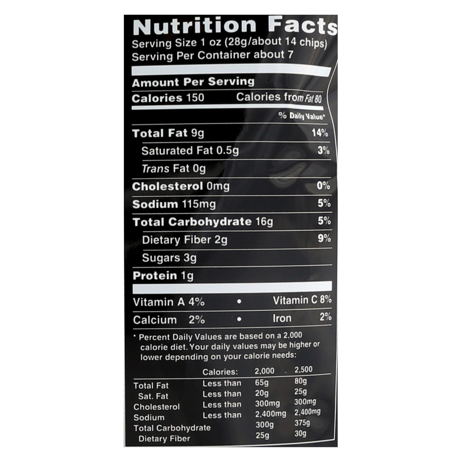 Terra Chips Exotic Vegetable Chips - Original - Case Of 12 - 6.8 Oz. - GreatEagleInc