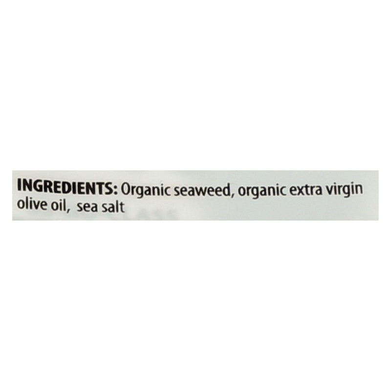 Seasnax Organic Seaweed Snack - Original - Case Of 12 - 1.08 Oz - GreatEagleInc