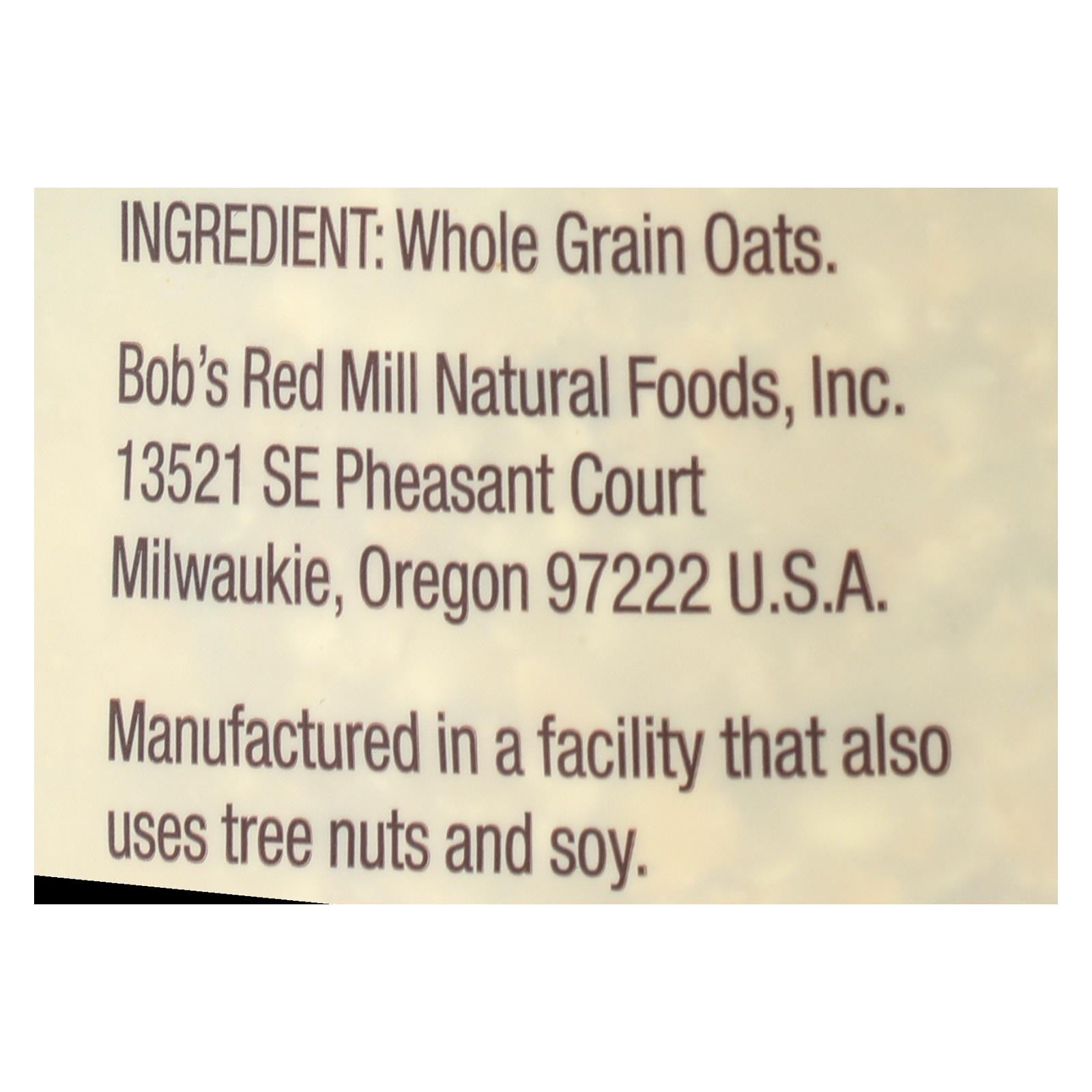 Bob's Red Mill - Quick Cooking Rolled Oats - Gluten Free - Case Of 4-28 Oz. - GreatEagleInc
