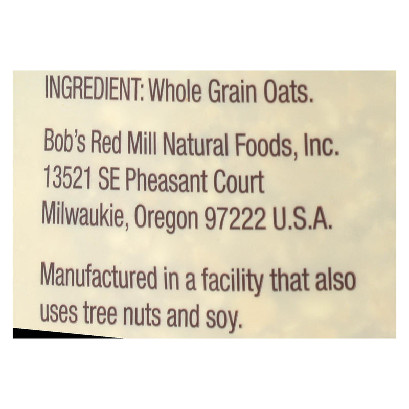 Bob's Red Mill - Quick Cooking Rolled Oats - Gluten Free - Case Of 4-28 Oz. - GreatEagleInc