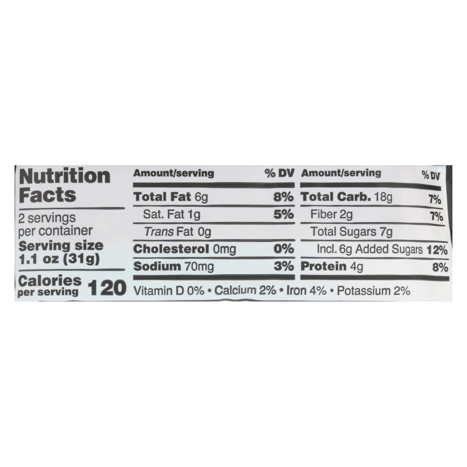 Kate's Real Food - Bar Stsh Pb Hmp/flx - Case Of 12 - 2.2 Oz - Home & Garden