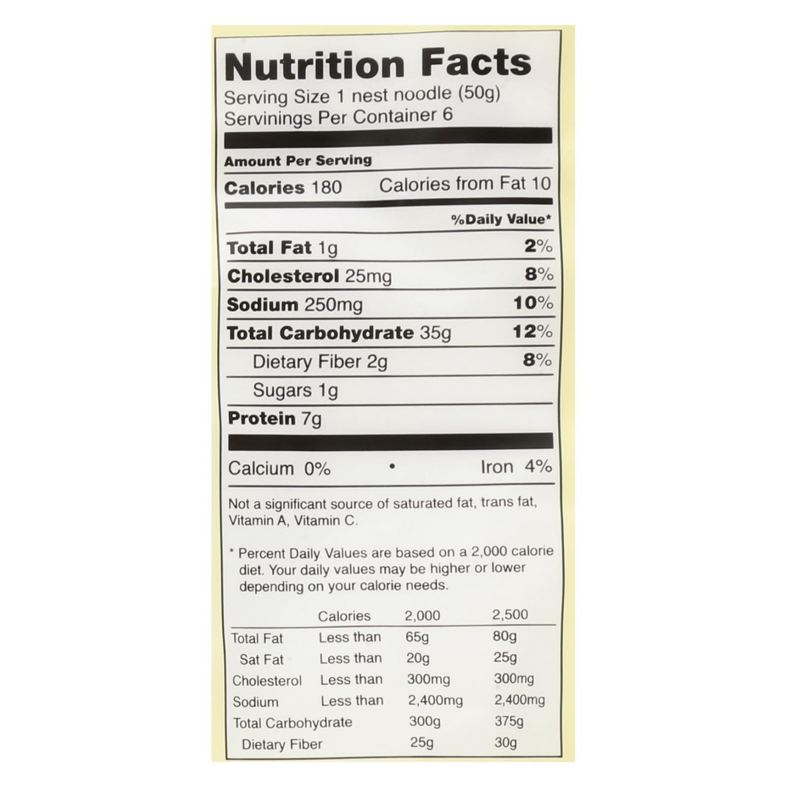 Blue Dragon - Noodle Egg Nests Medium - Case Of 4-10.5 Oz - GreatEagleInc