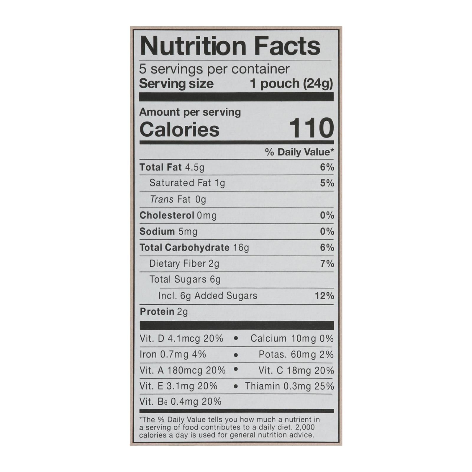 Made Good - Granola Mini Chocolate Chips - Case Of 6-5/.85oz - GreatEagleInc