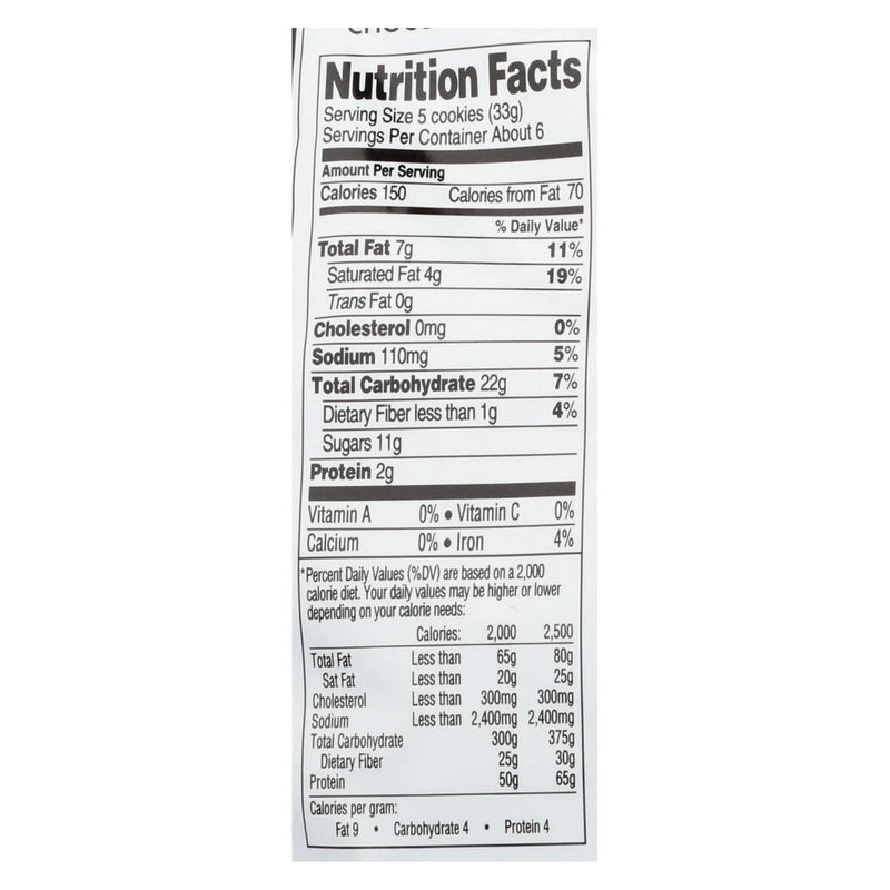 Newman's Own Organics Cookies - Chocolate Chip - Case Of 6 - 7 Oz. - GreatEagleInc