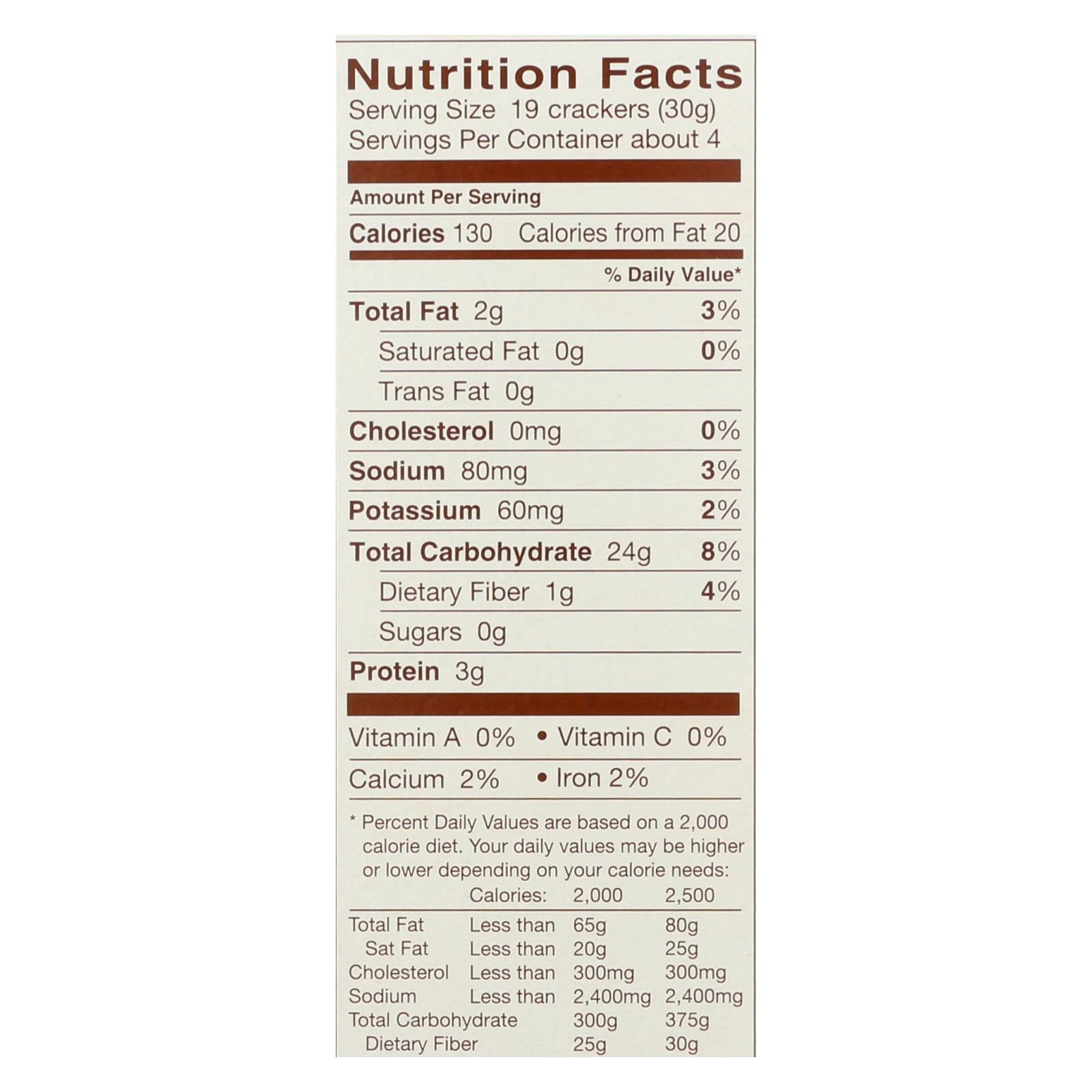 Blue Diamond - Nut Thins - Sea Salt - Case Of 12 - 4.25 Oz. - GreatEagleInc