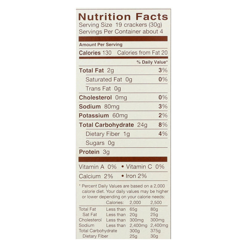 Blue Diamond - Nut Thins - Sea Salt - Case Of 12 - 4.25 Oz. - GreatEagleInc