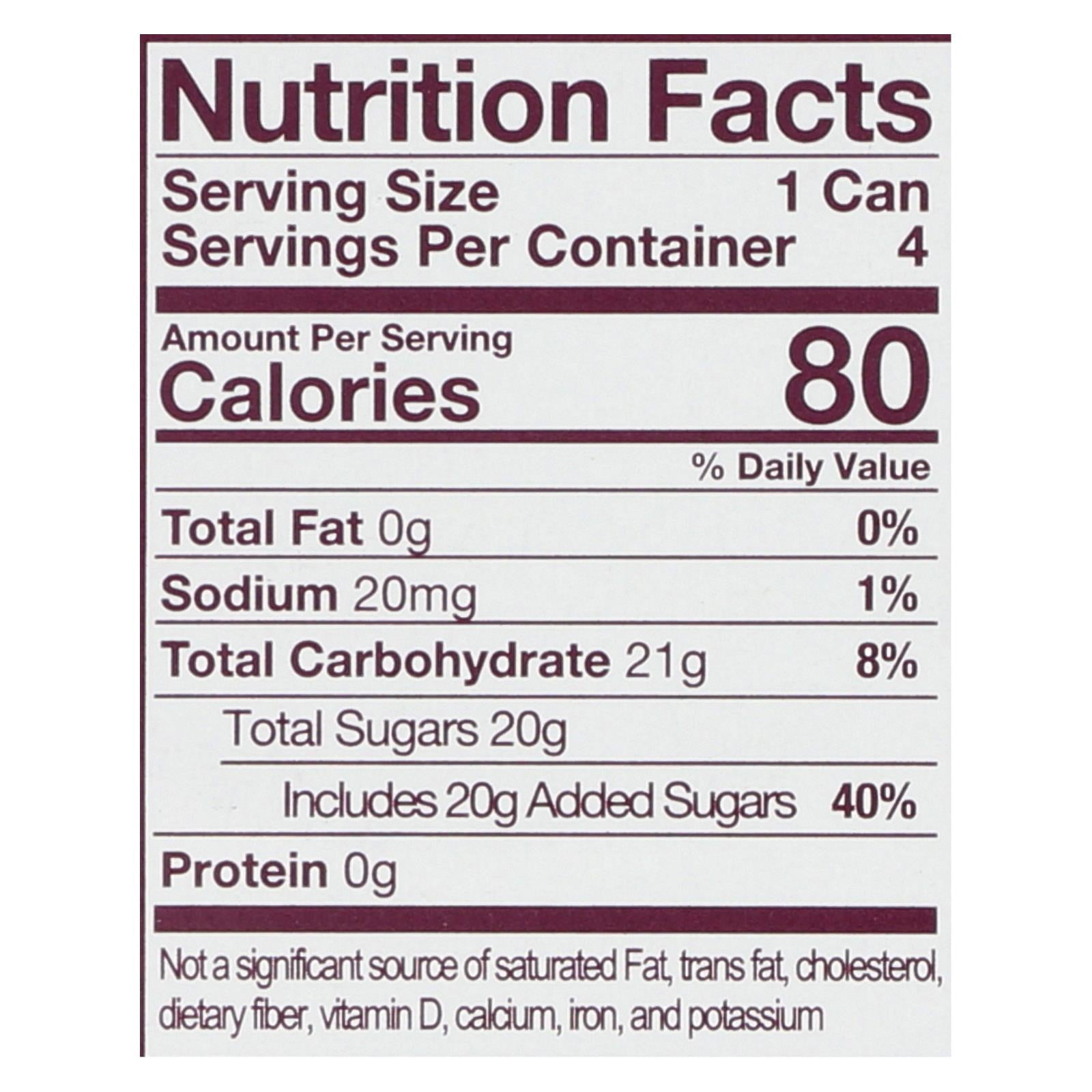 Q Drinks Soda - Ginger Beer - Can - Case Of 6 - 4/7.5fl Oz - GreatEagleInc