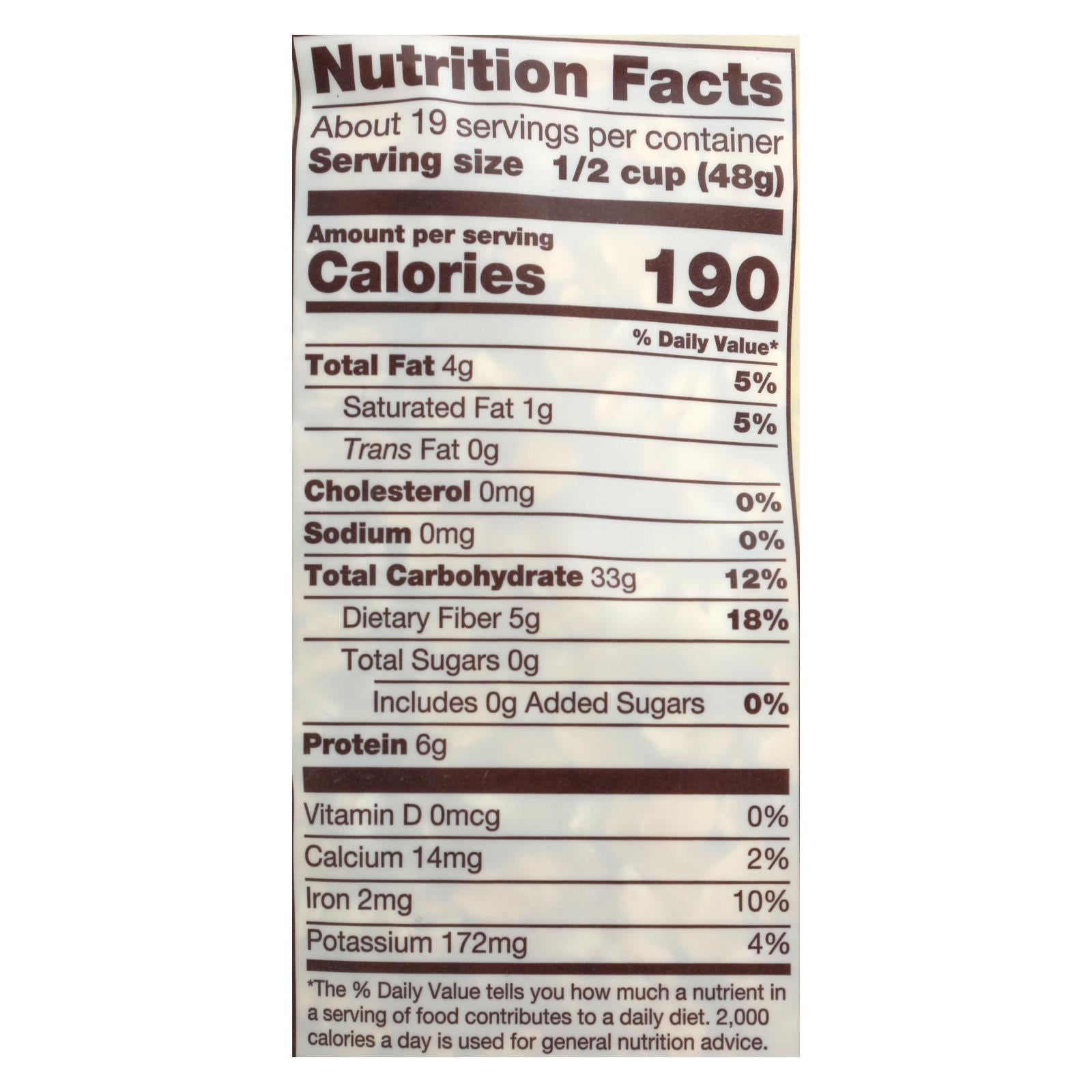 Bob's Red Mill - Old Fashioned Rolled Oats - Gluten Free - Case Of 4-32 Oz. - GreatEagleInc