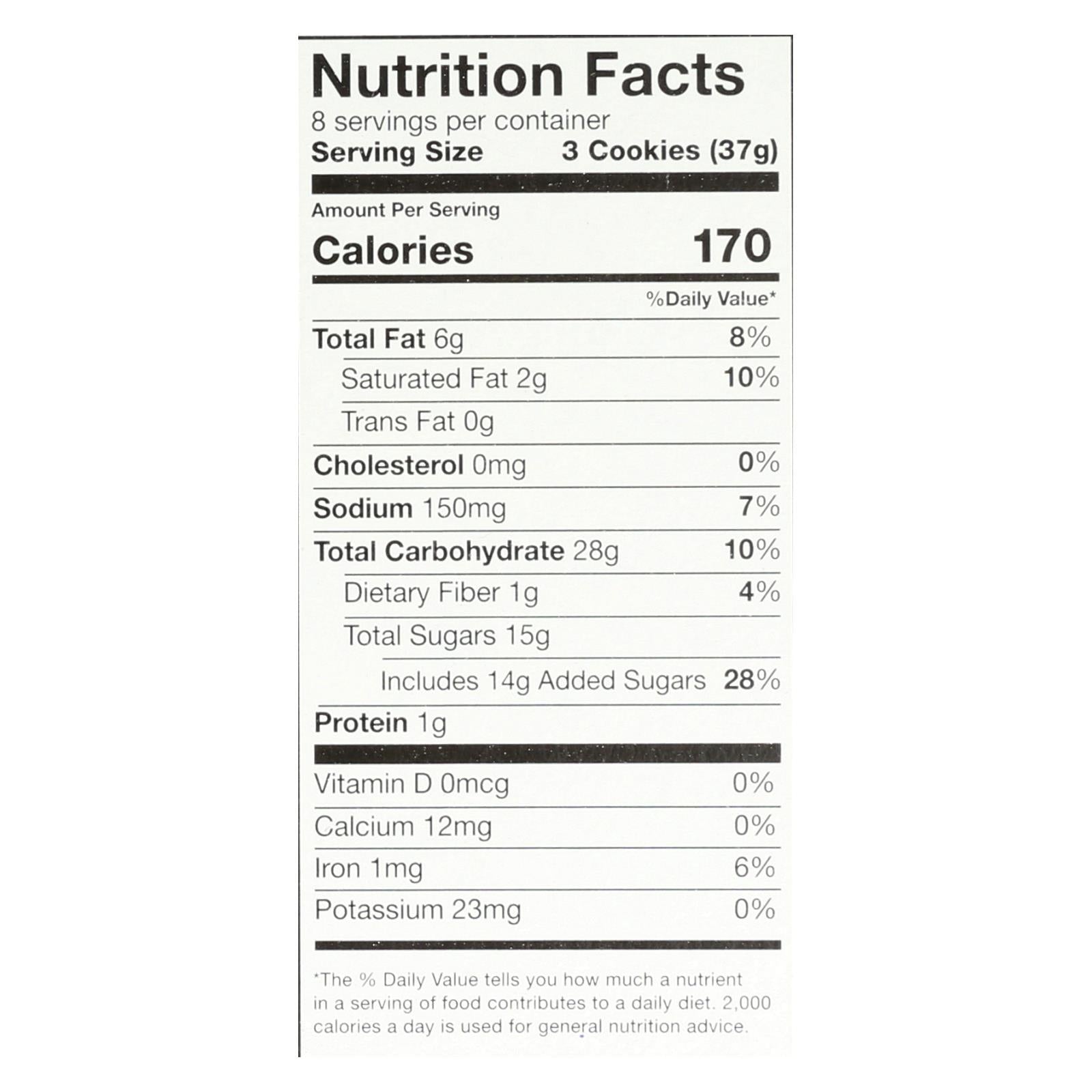 Goodie Girl Cookies - Cookies - Chocolate Creme - Case Of 6 - 10.6 Oz. - GreatEagleInc