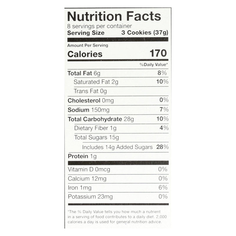 Goodie Girl Cookies - Cookies - Chocolate Creme - Case Of 6 - 10.6 Oz. - GreatEagleInc