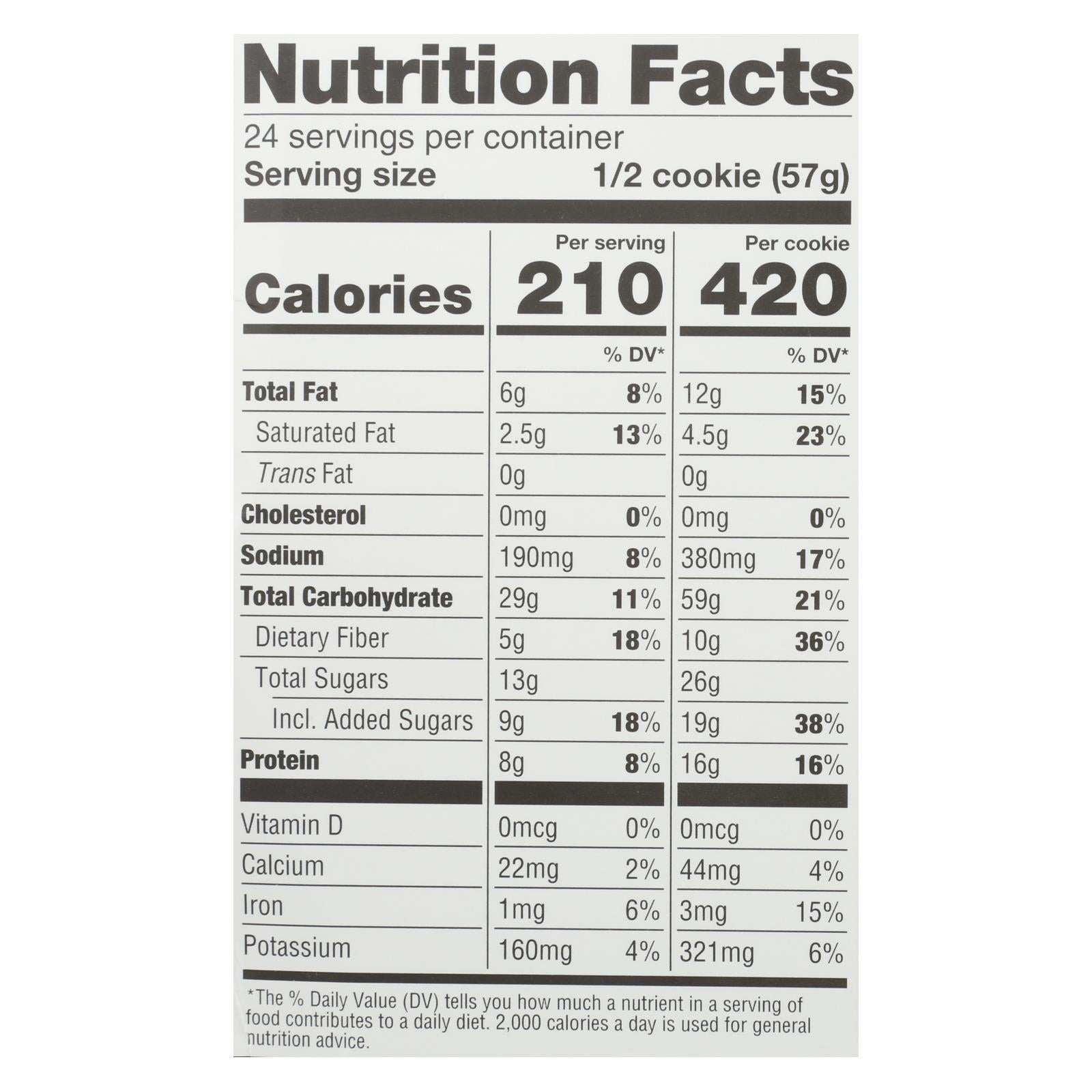 Lenny And Larry's The Complete Cookie - Oatmeal Raisin - 4 Oz - Case Of 12 - GreatEagleInc