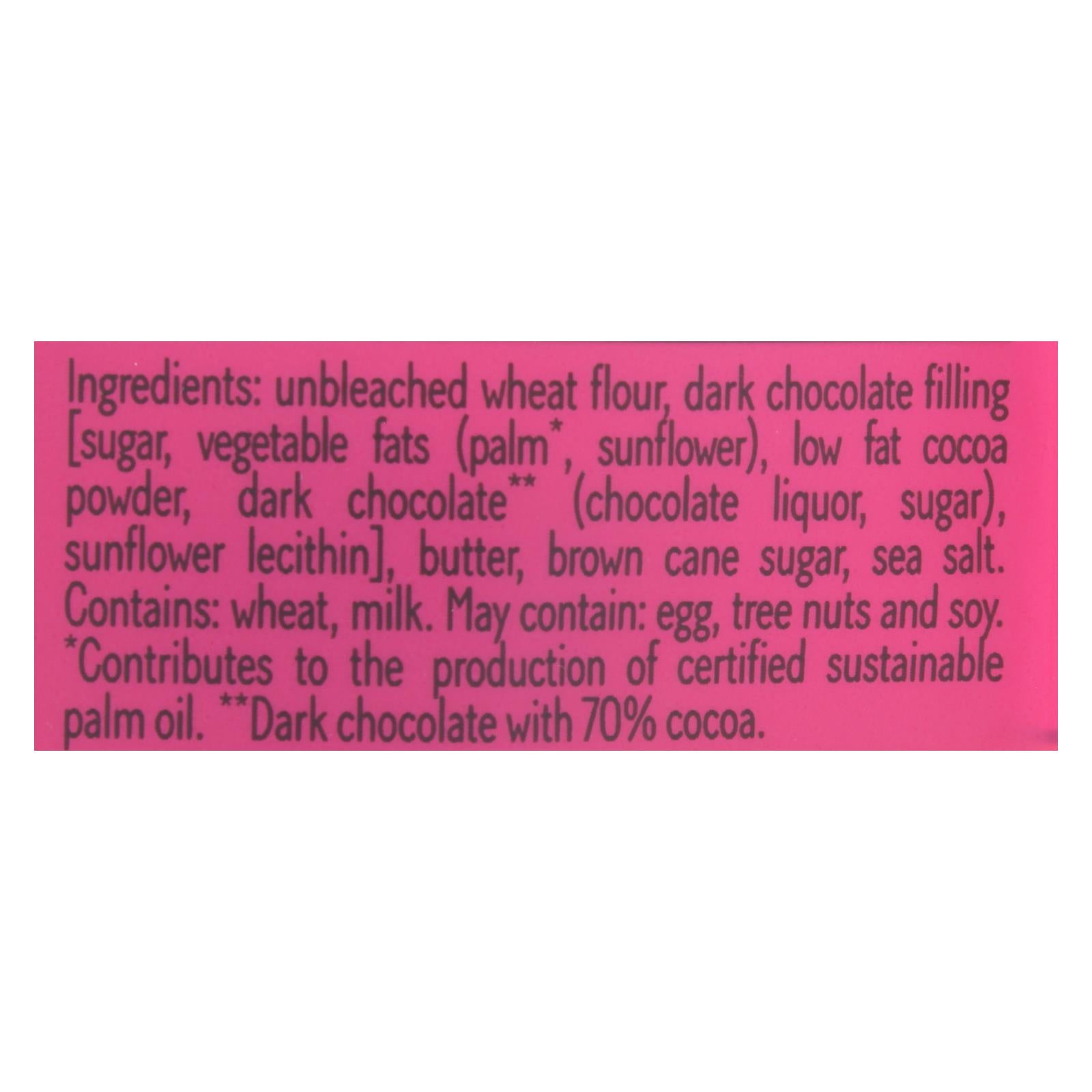 Michel Et Augustin - Cookie Dark Chocolate Ss Shortbread - Case Of 6 - 4.4 Oz - GreatEagleInc