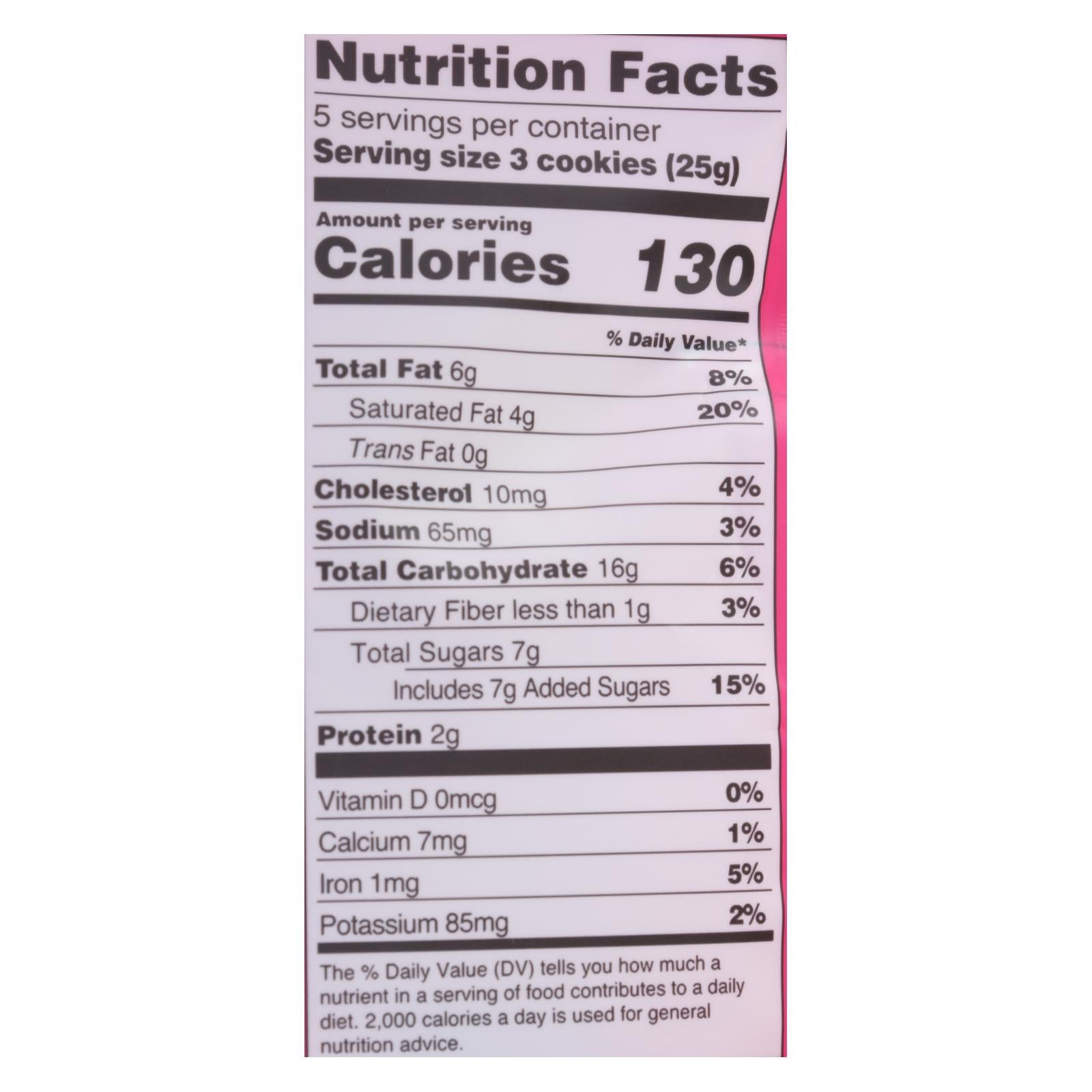 Michel Et Augustin - Cookie Dark Chocolate Ss Shortbread - Case Of 6 - 4.4 Oz - GreatEagleInc