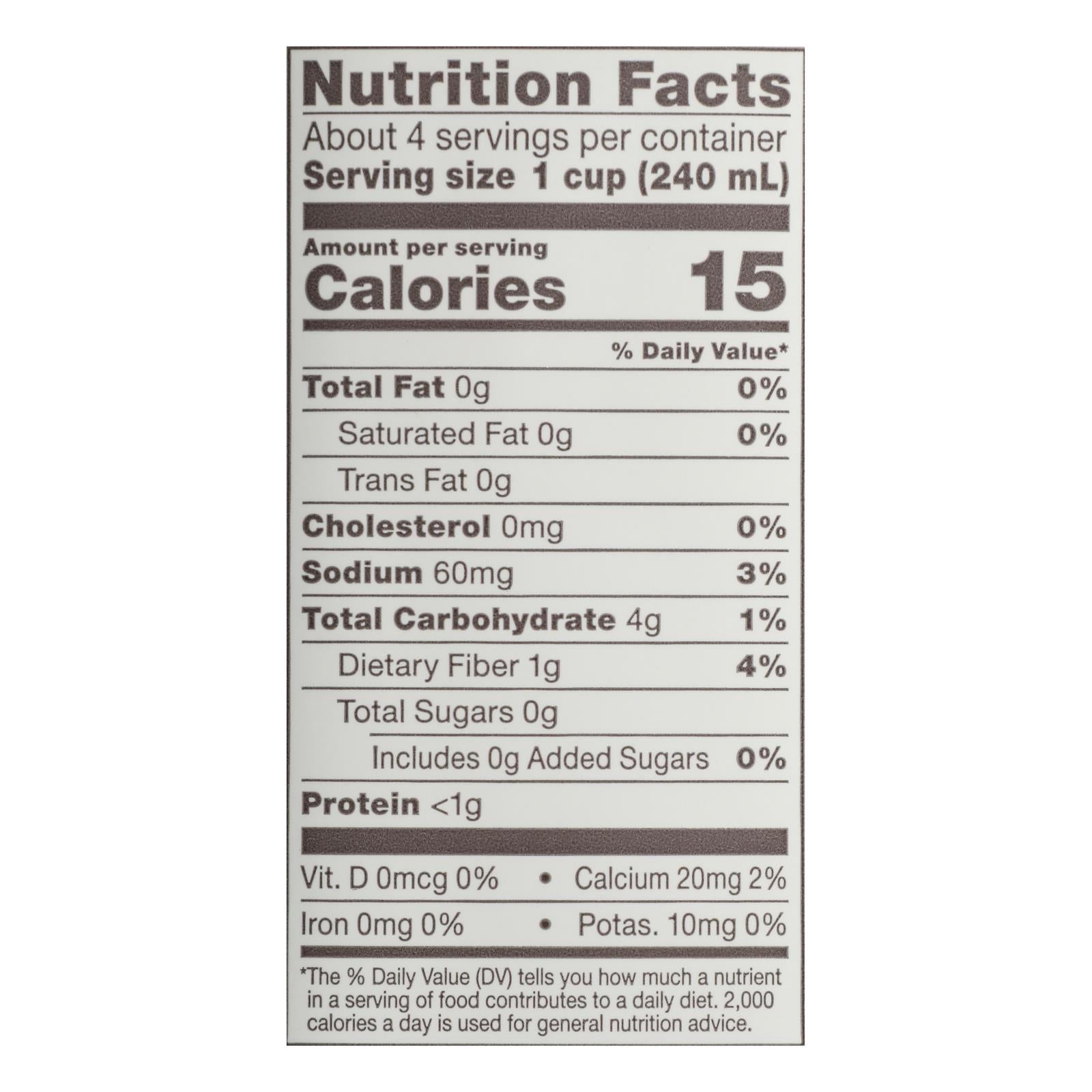 Bonafide Provisions - Broth Vegetable No Salt - Case Of 6-32 Oz - GreatEagleInc