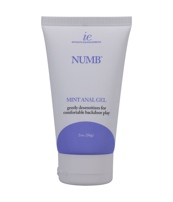 Intimate Enhancements Numb - Mint Anal Gel - 2 Oz - GreatEagleInc