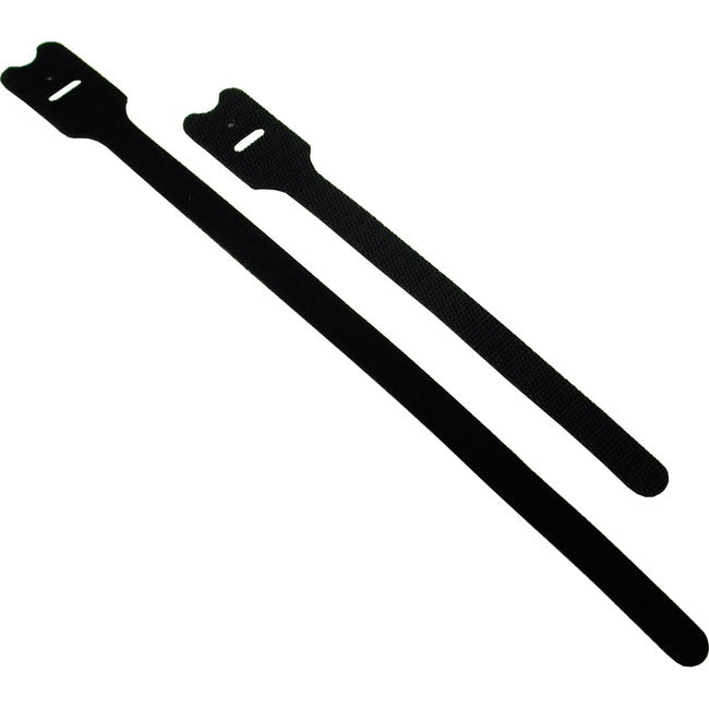 C2G 8in Screw-mountable Hook-and-Loop Cable Ties - 10pk Default Title