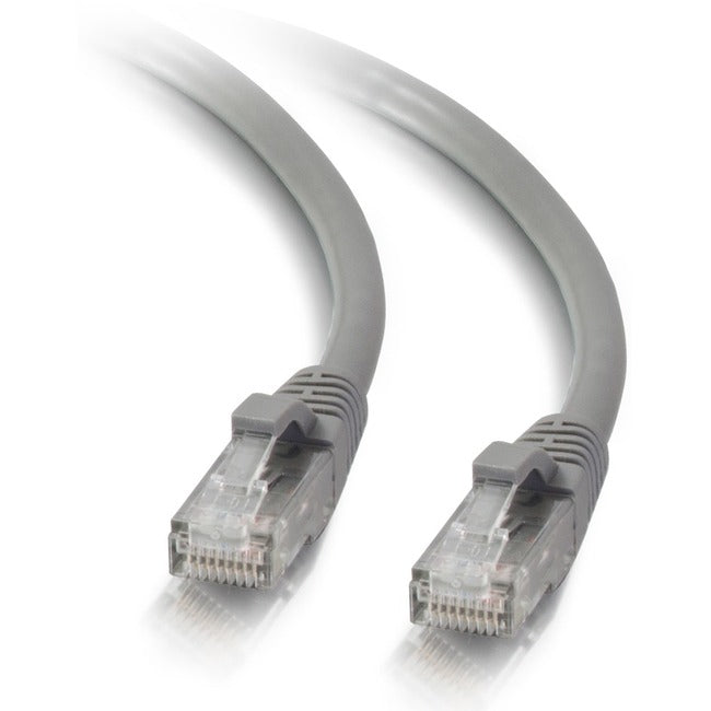 C2G 10ft Cat5e Snagless Unshielded (UTP) Network Patch Ethernet Cable-Gray Default Title