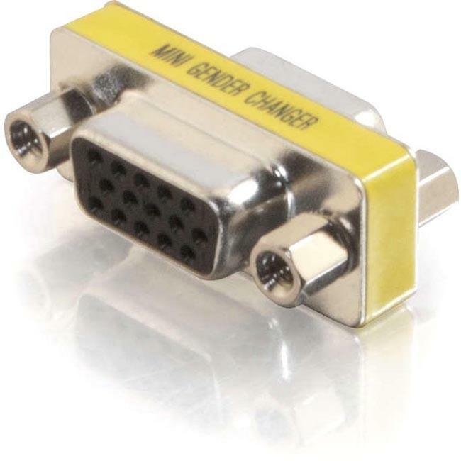 C2G HD15 VGA F/F Mini Gender Changer (Coupler) Default Title