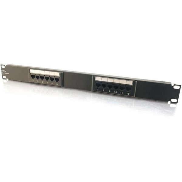 C2G 12-Port Cat5E 110-Type Patch Panel Default Title