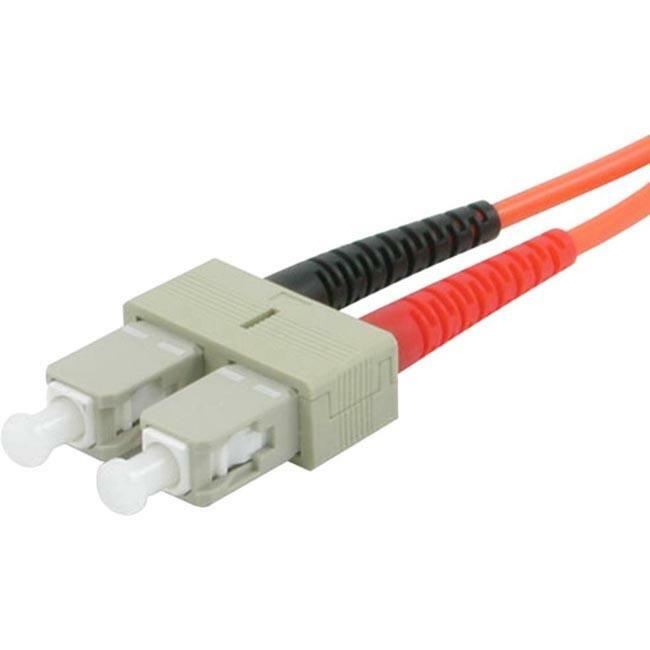 C2G-5m SC-ST 62.5/125 OM1 Duplex Multimode PVC Fiber Optic Cable - Orange - Computers & Electronics