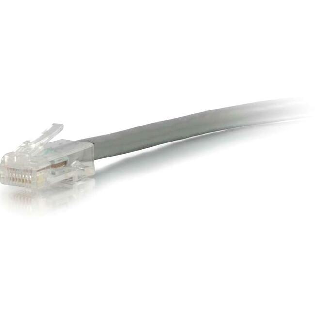 C2G-10ft Cat5e Non-Booted Unshielded (UTP) Network Patch Cable - Gray - Computers & Electronics