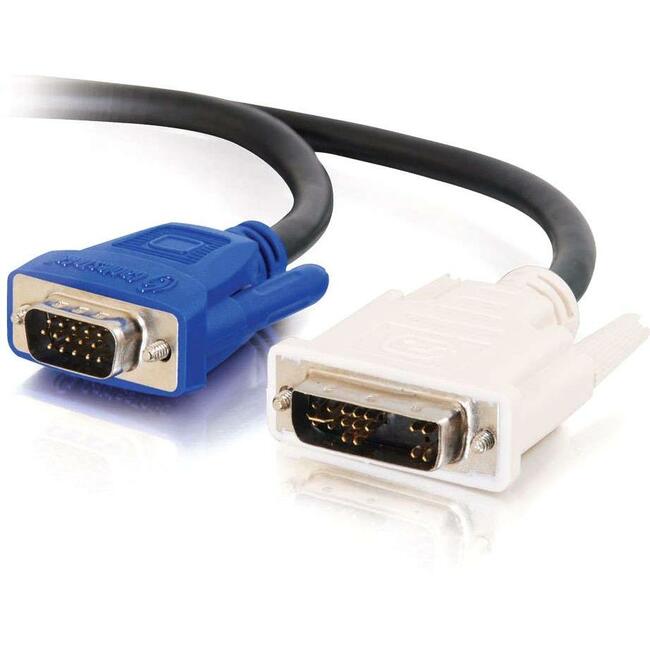 C2G 3m DVI Male to HD15 VGA Male Video Cable (9.8ft) Default Title