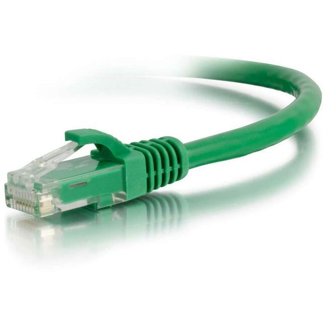 C2G-10ft Cat6 Snagless Unshielded (UTP) Network Patch Cable - Green