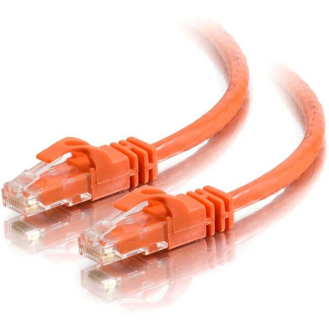 C2G-10ft Cat6 Snagless Crossover Unshielded (UTP) Network Patch Cable - Orange - Computers & Electronics