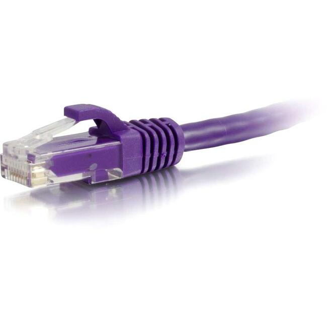 C2G-5ft Cat6 Snagless Unshielded (UTP) Network Patch Cable - Purple