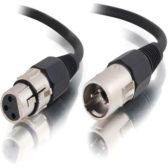C2G 12ft Pro-Audio XLR Male to XLR Female Cable - Computers & Electronics
