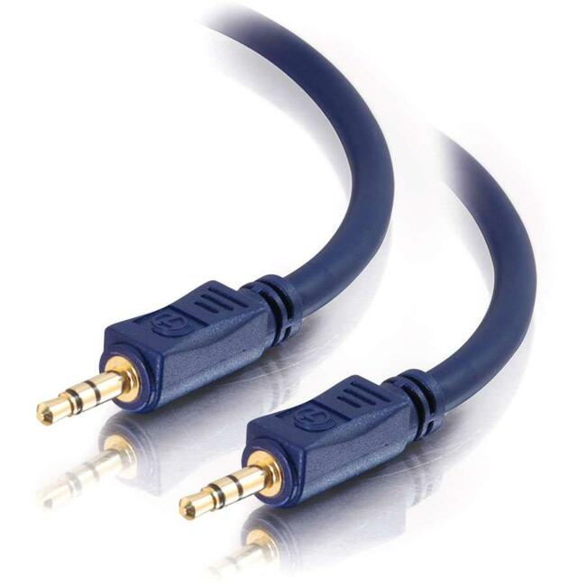 C2G 25ft Velocity 3.5mm M/M Stereo Audio Cable Default Title