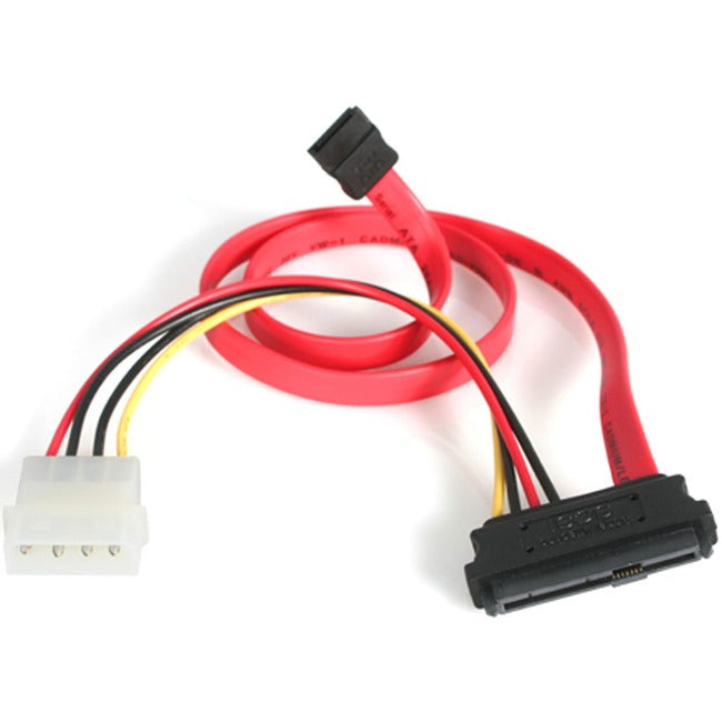 StarTech.com S18in SAS 29 Pin to SATA Cable with LP4 Power Default Title