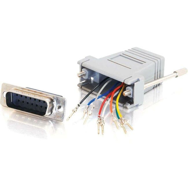 C2G RJ45 to DB15 Male Modular Adapter Default Title