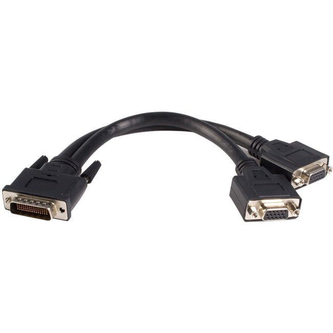 StarTech.com LFH 59 Male to Dual Female VGA DMS 59 Cable - Computers & Electronics