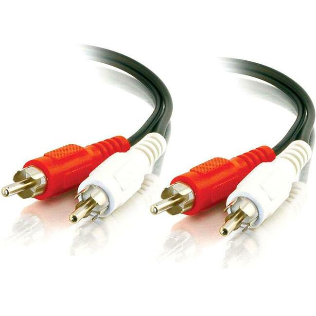 C2G 25ft Value Series RCA Stereo Audio Cable - Computers & Electronics