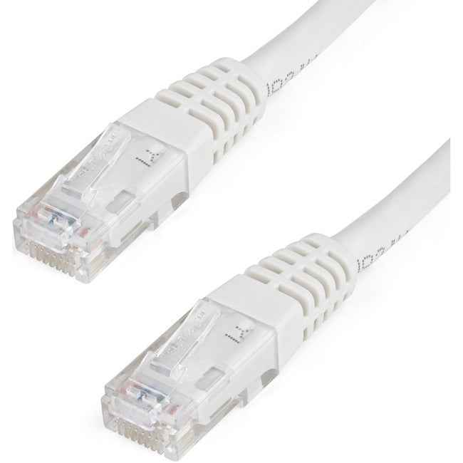 StarTech.com 7ft White Molded Cat6 UTP Patch Cable ETL Verified